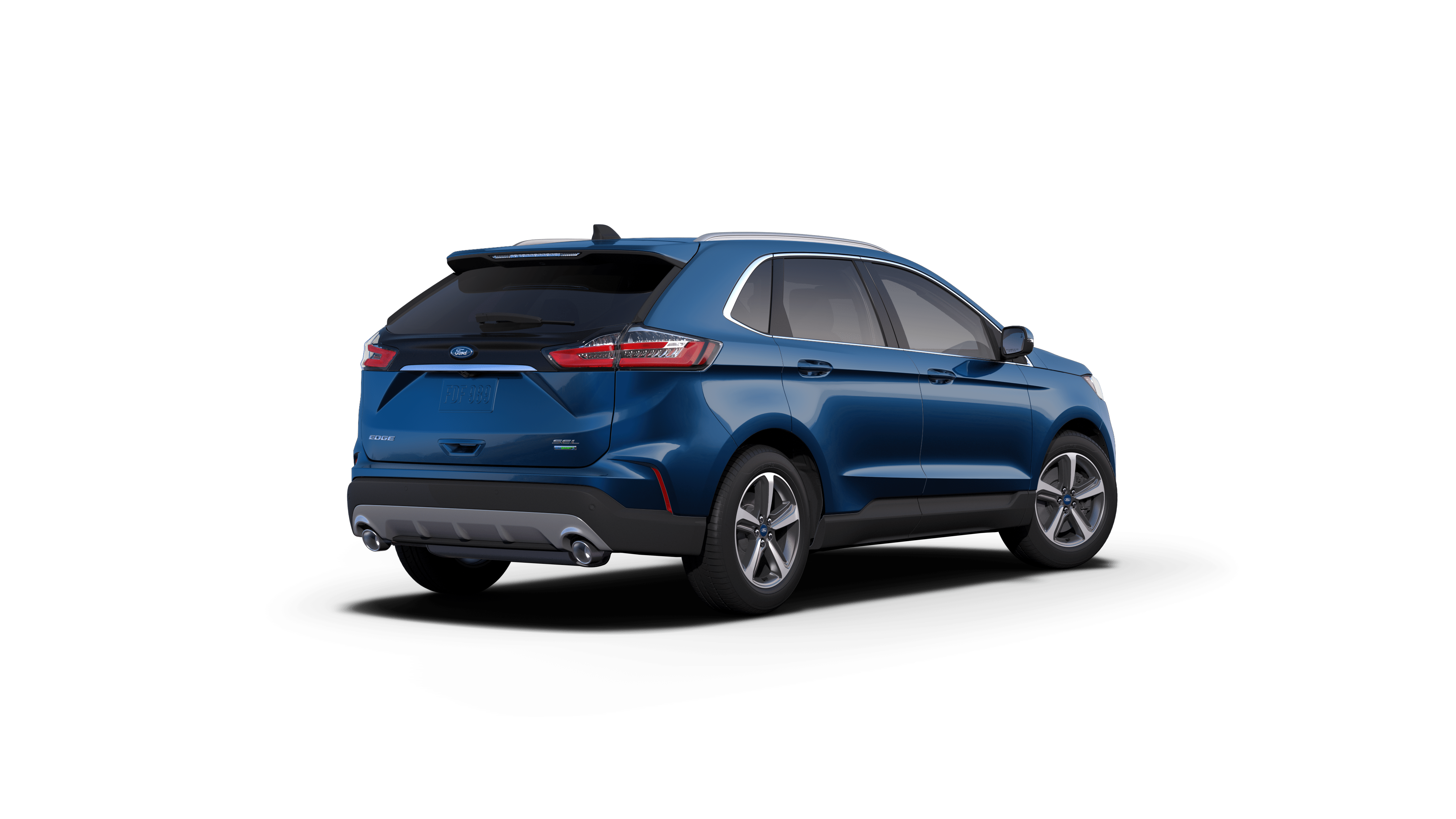 New Atlas Blue Metallic 2020 Ford Edge SEL FWD for sale at Platinum